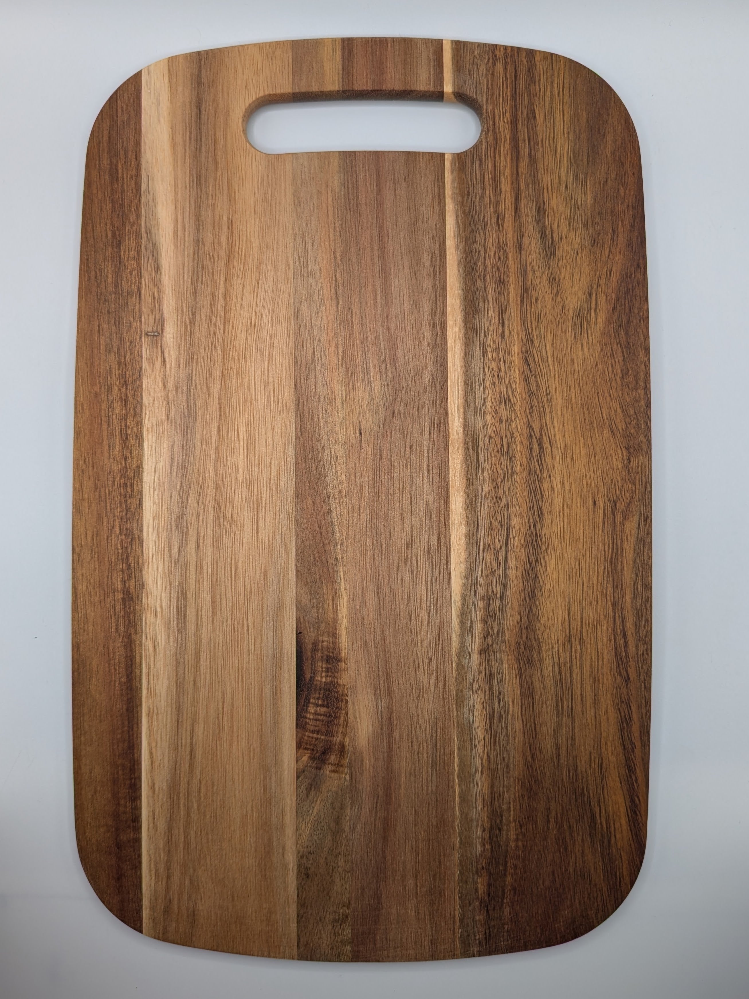 Custom Engraved Cutout Handle Serving Board, Personalized Wood Board