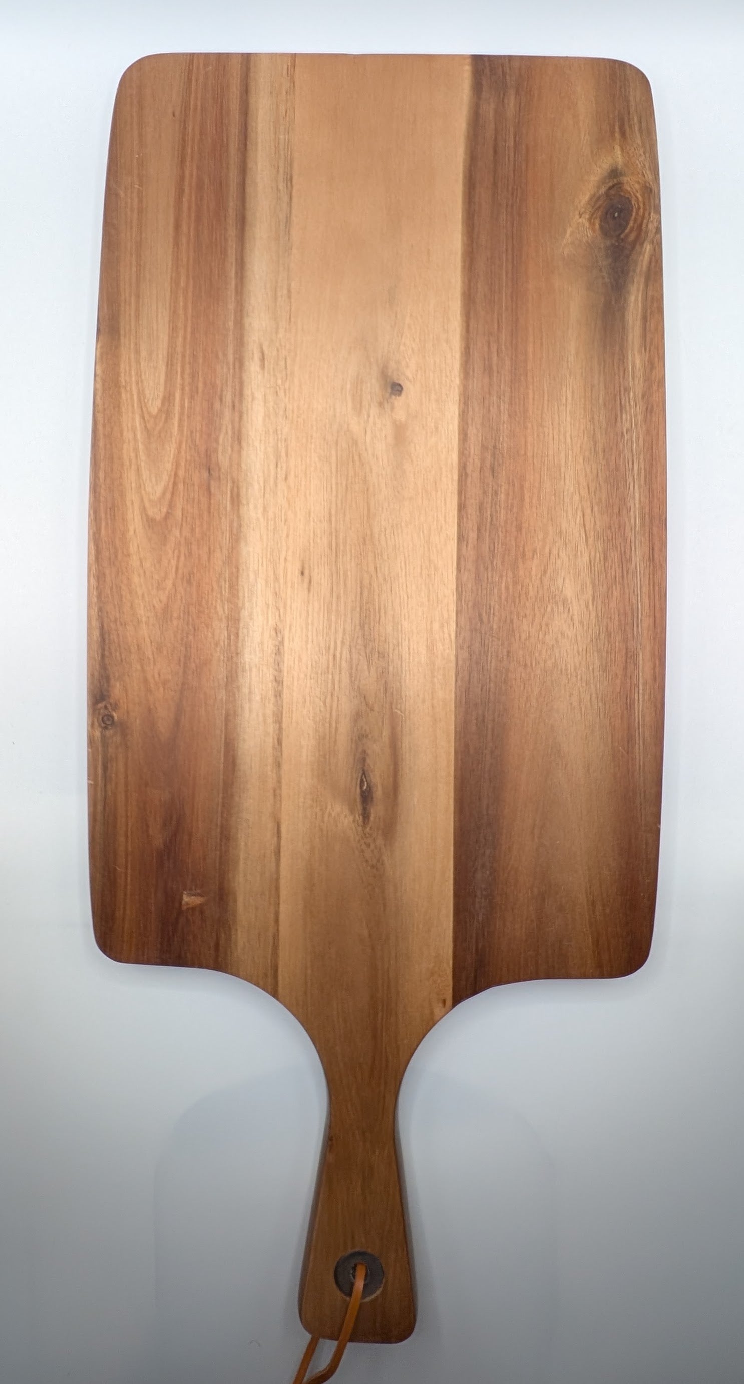 Custom Engraved Paddle Handle Serving Board, Personalized Wood Board